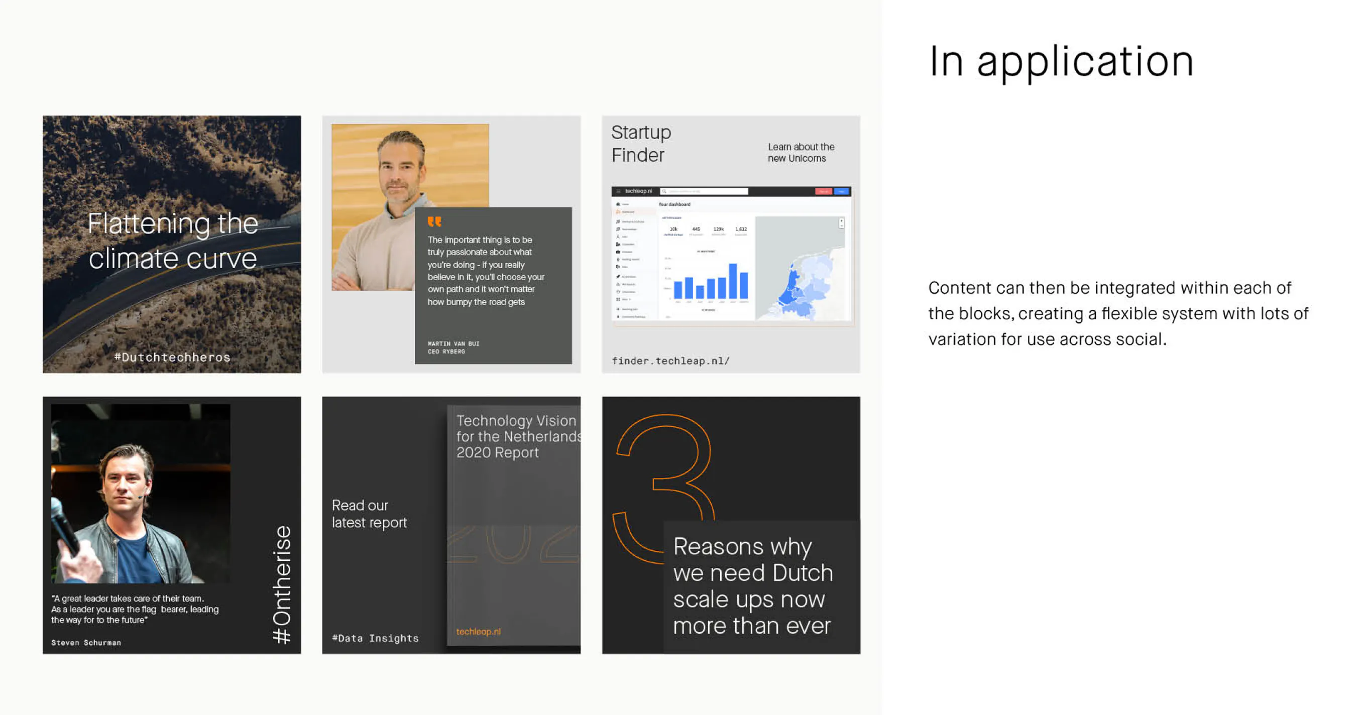 Page capture from techleap website with images and text