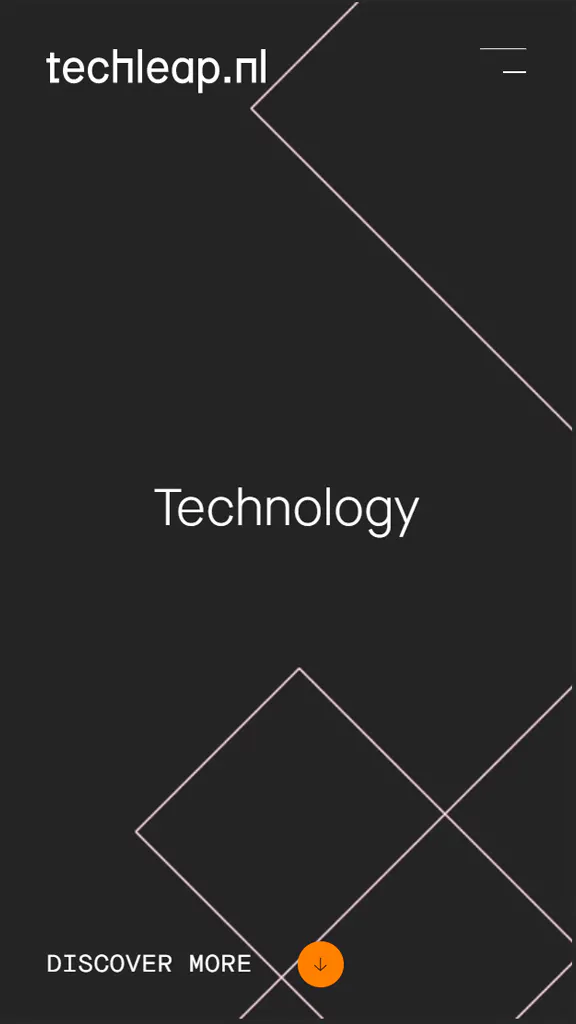 Page capture from Techleap website