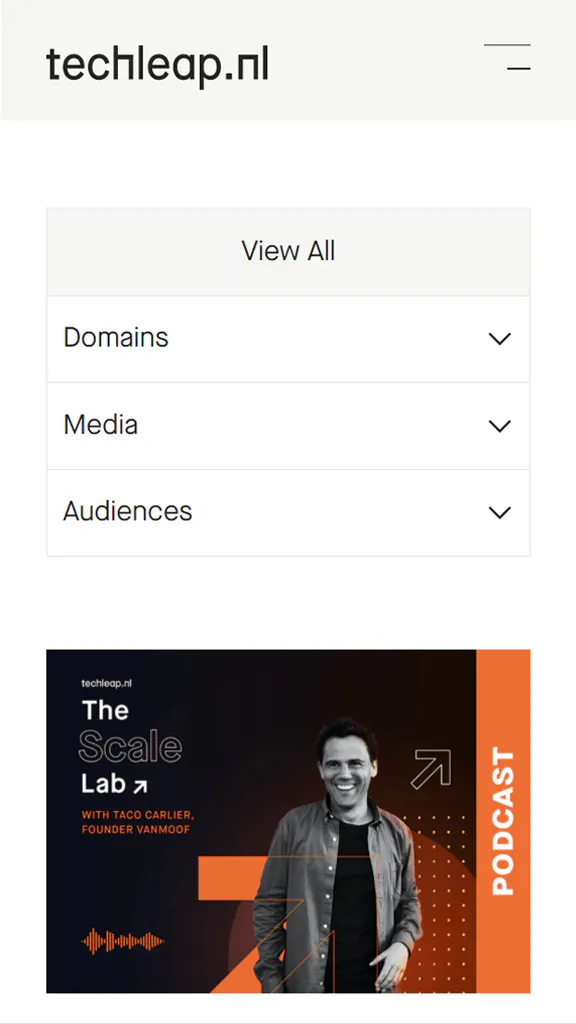 capture from Techleap website