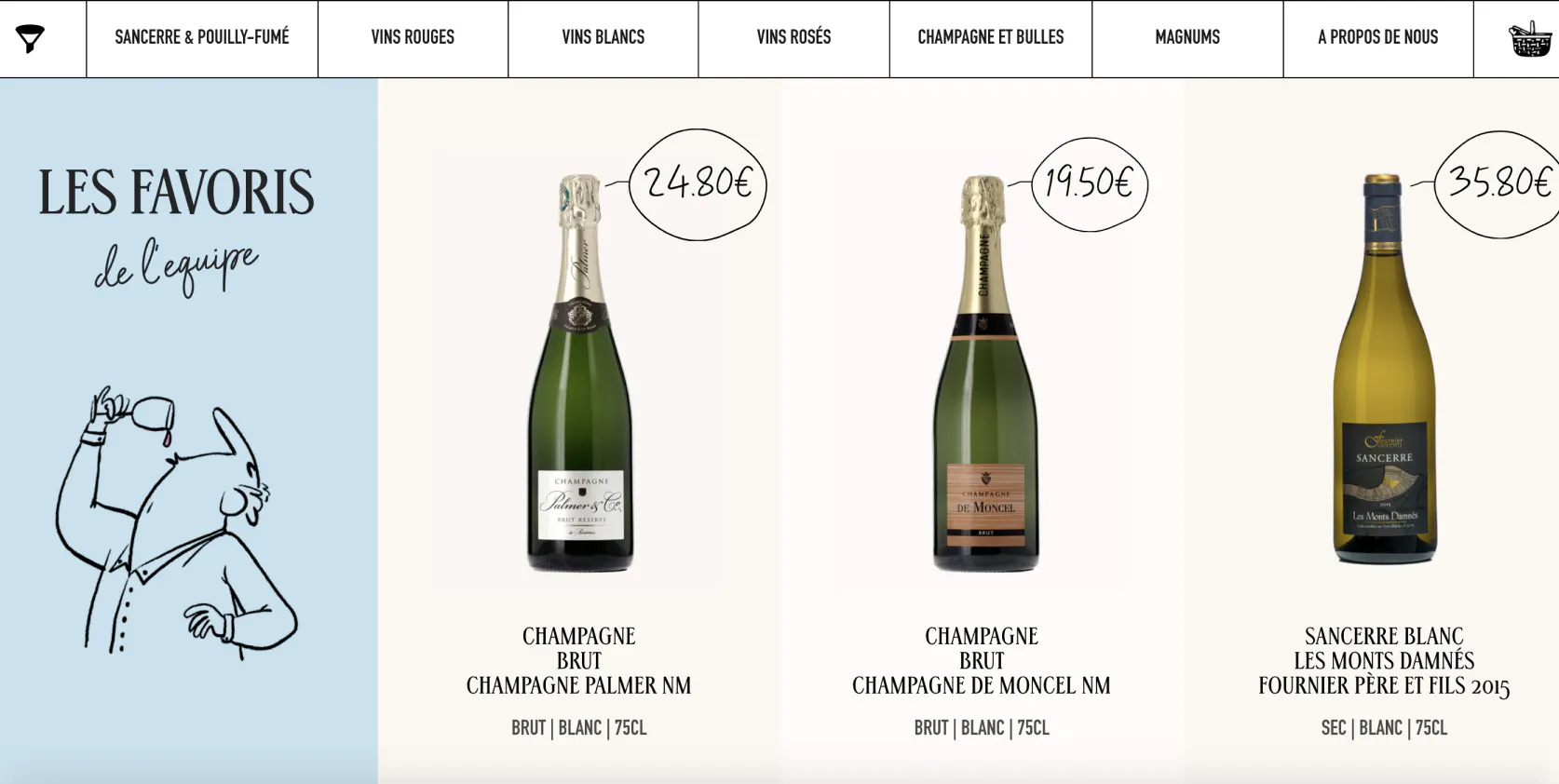 ui/ux design wine label