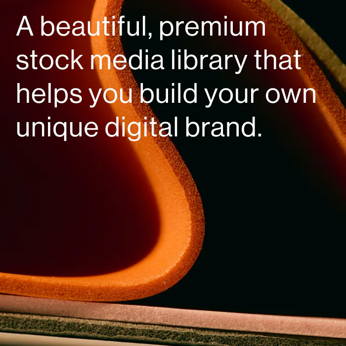 A beautiful, premium stock media library that helps you build your own unique digital brand - Death To Stock (Work page)