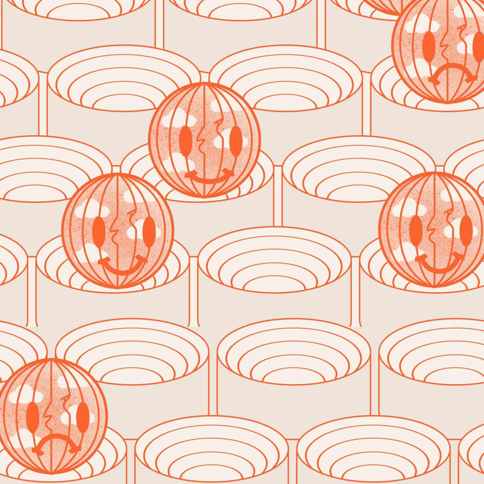 Ideas (Ideas Page) Orange smily faces - Ideas (Ideas Page)