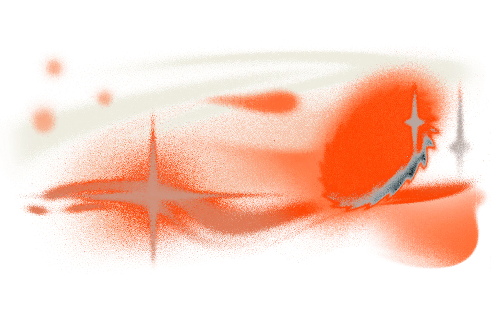 Finding magic in the new normal Orange soft shapes - Finding magic in the new normal
