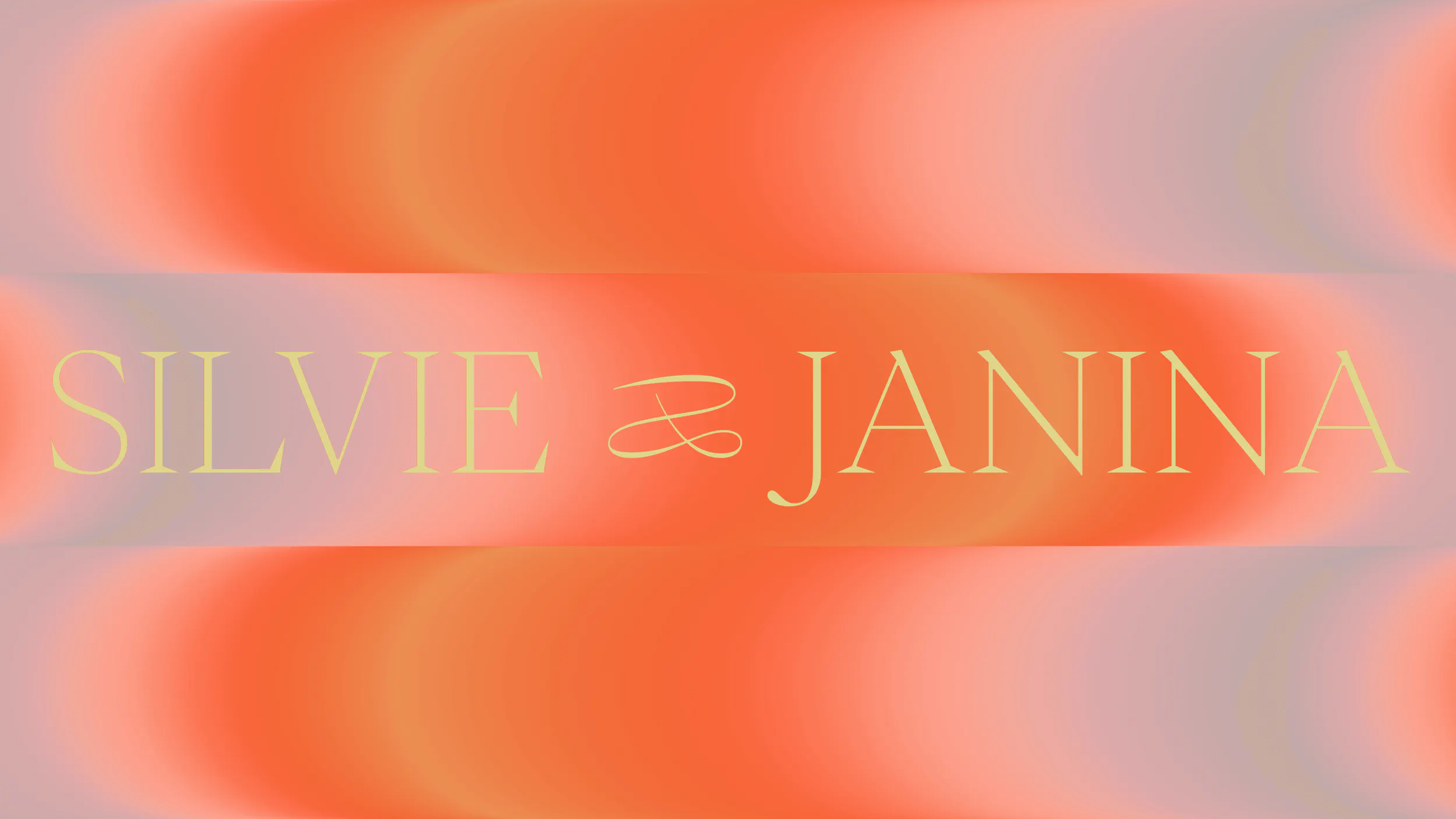 New Year, New Wonderlanders Silvie and Janina swipe through orange screen -New Year, New Wonderlanders