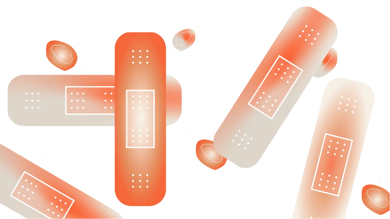 A Wave of Green Investment is Starting to Bloom Various ombre orange and grey band-aids - A Wave of Green Investment is Starting to Bloom