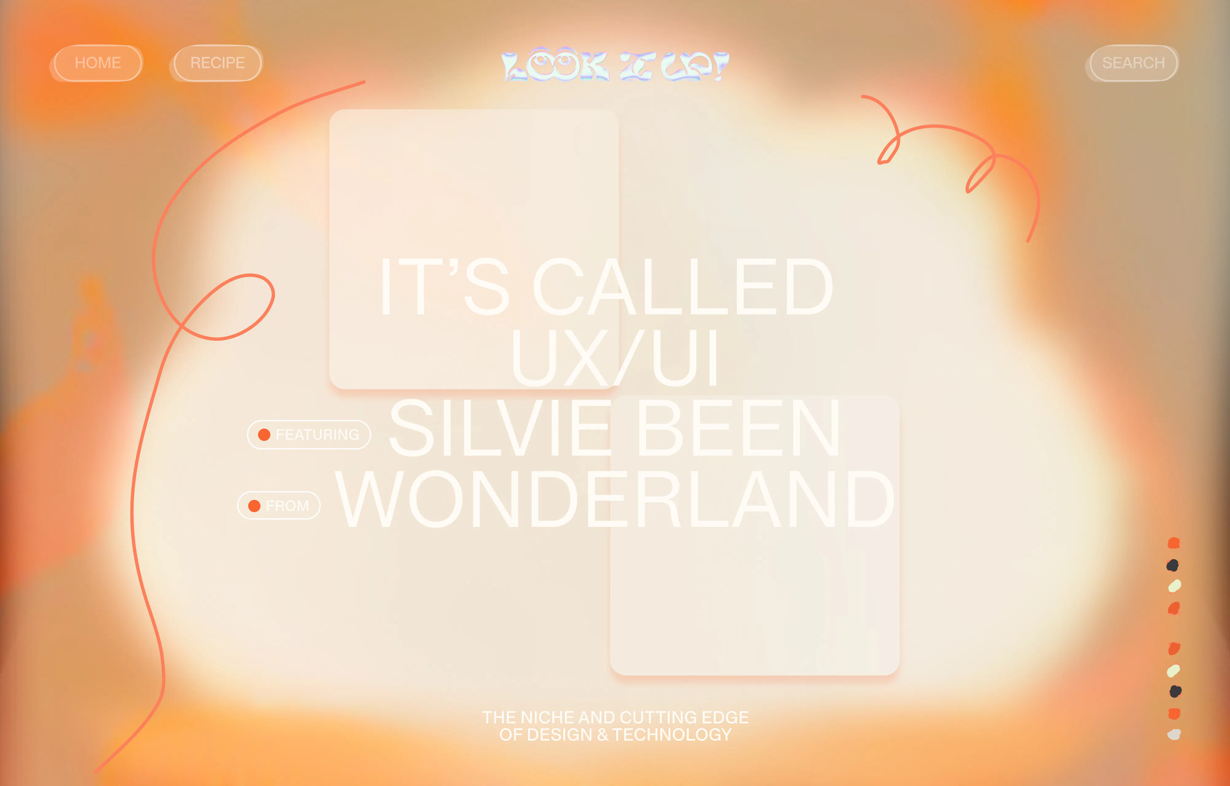 It's called UX/UI! Look it up! Wonderland