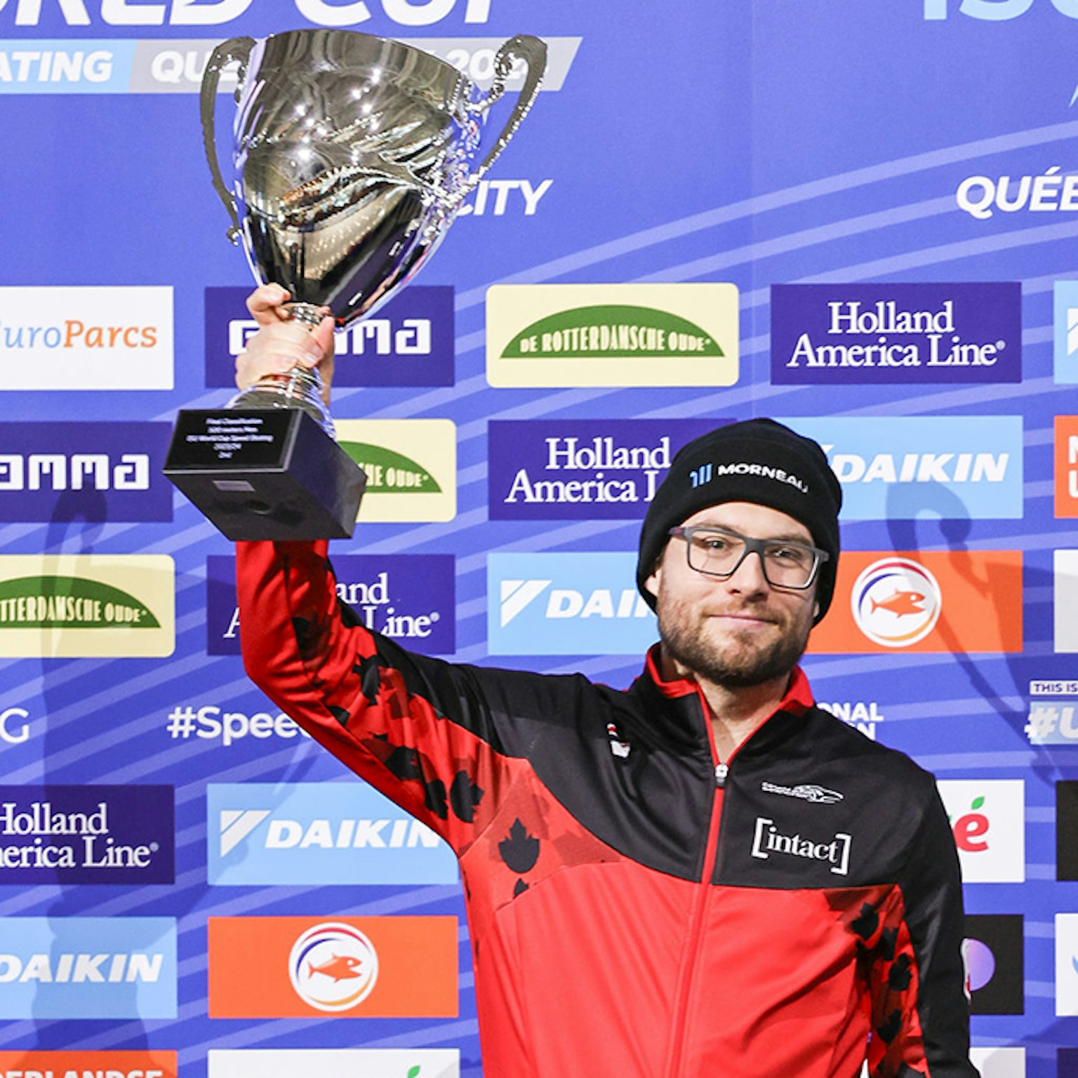 Le Groupe Morneau est heureux d'annoncer son partenariat avec le renommé patineur de vitesse sur longue piste, Laurent Dubreuil.