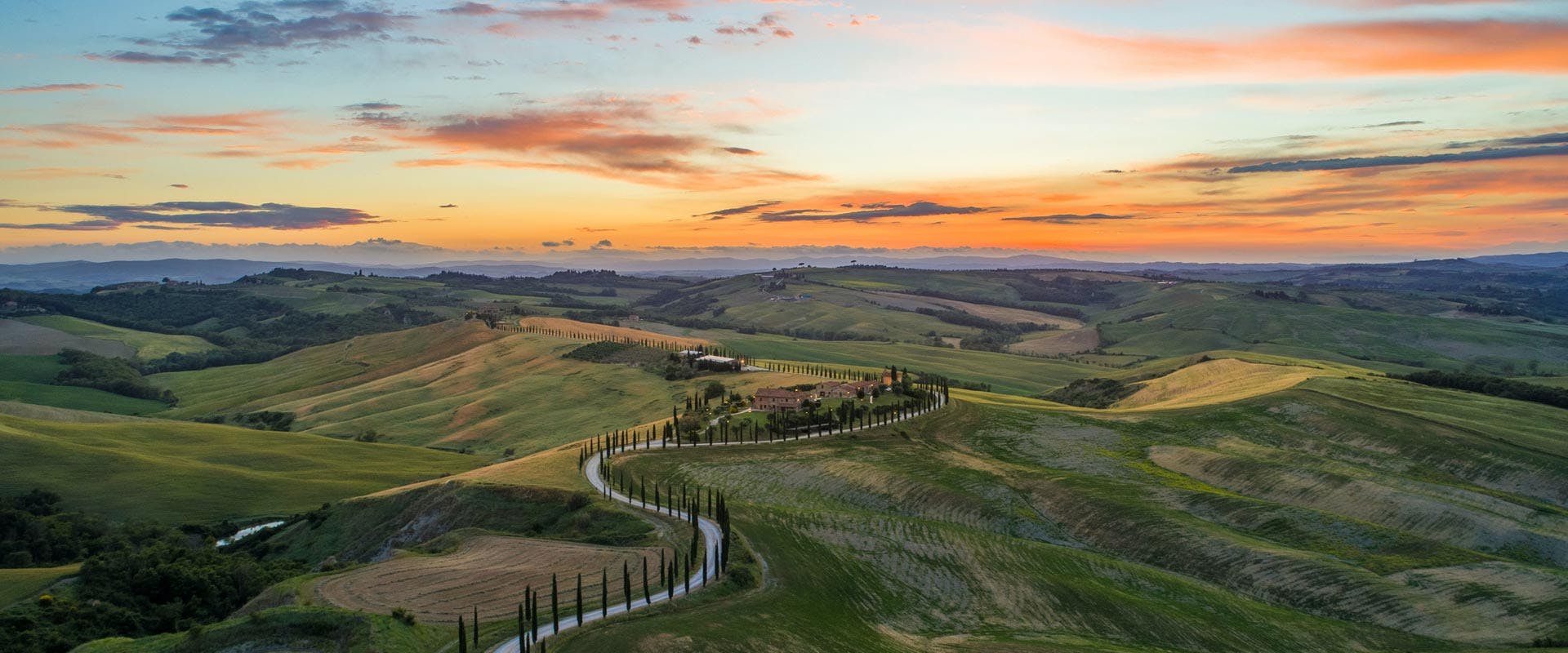 colline e tramonto colline e tramonto