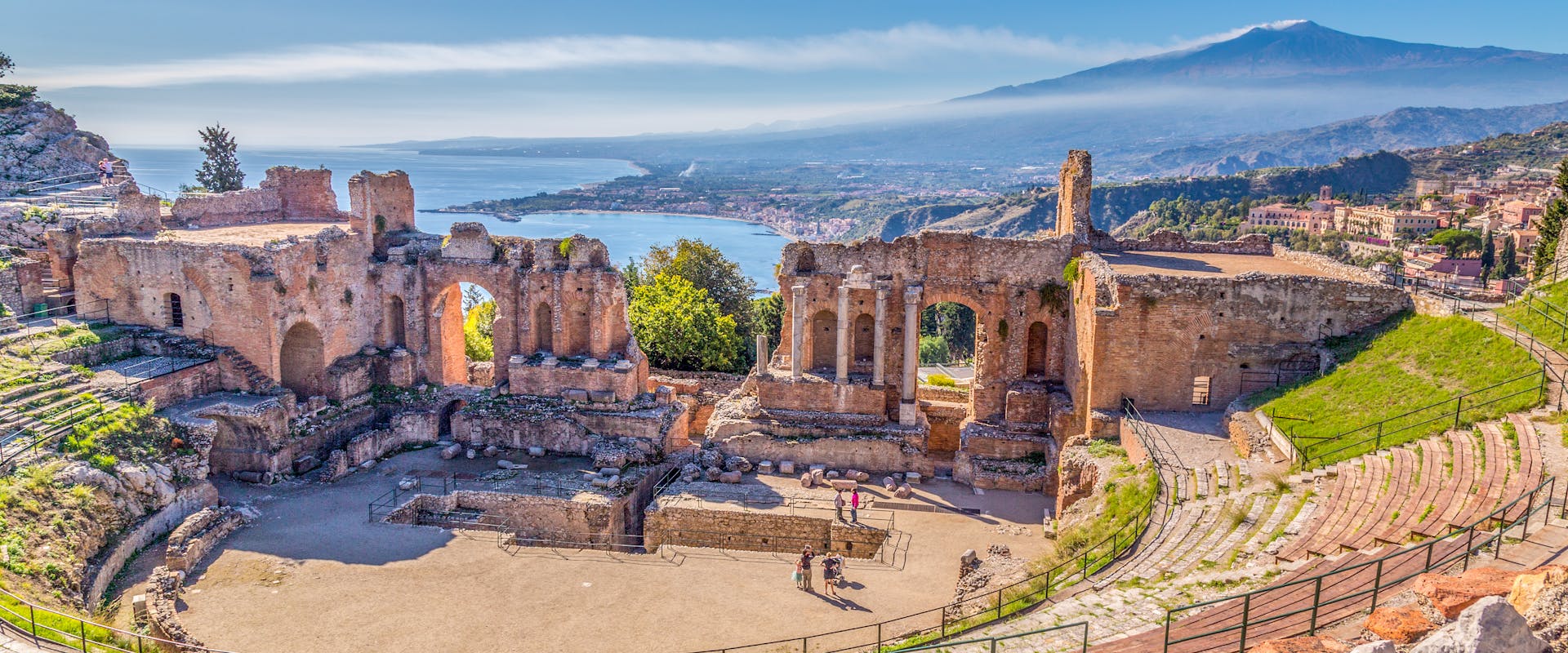 Congress Centers and Venues greek-theater-taormina-sicily-sea-etna