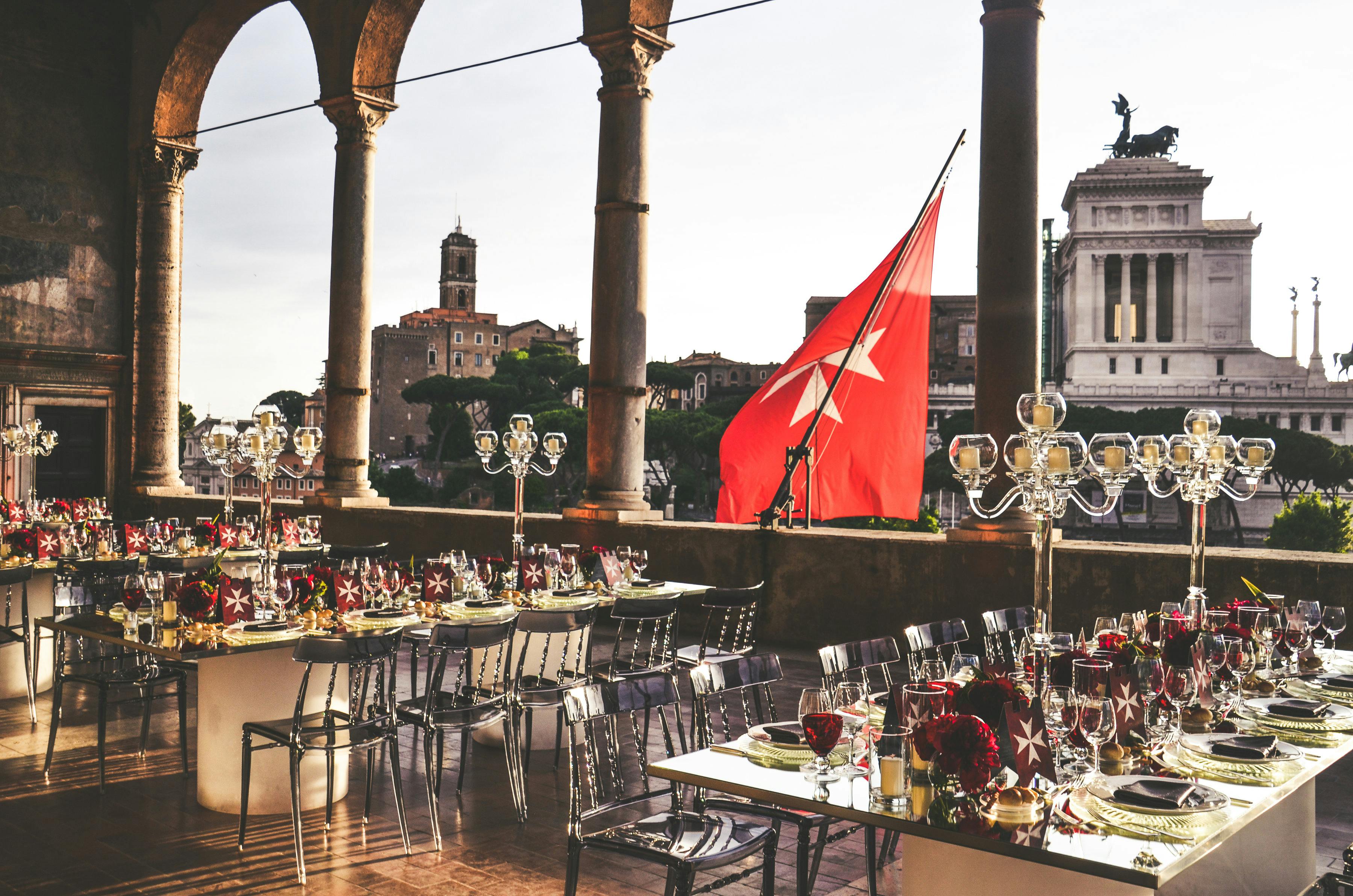 Cena di gala a Roma