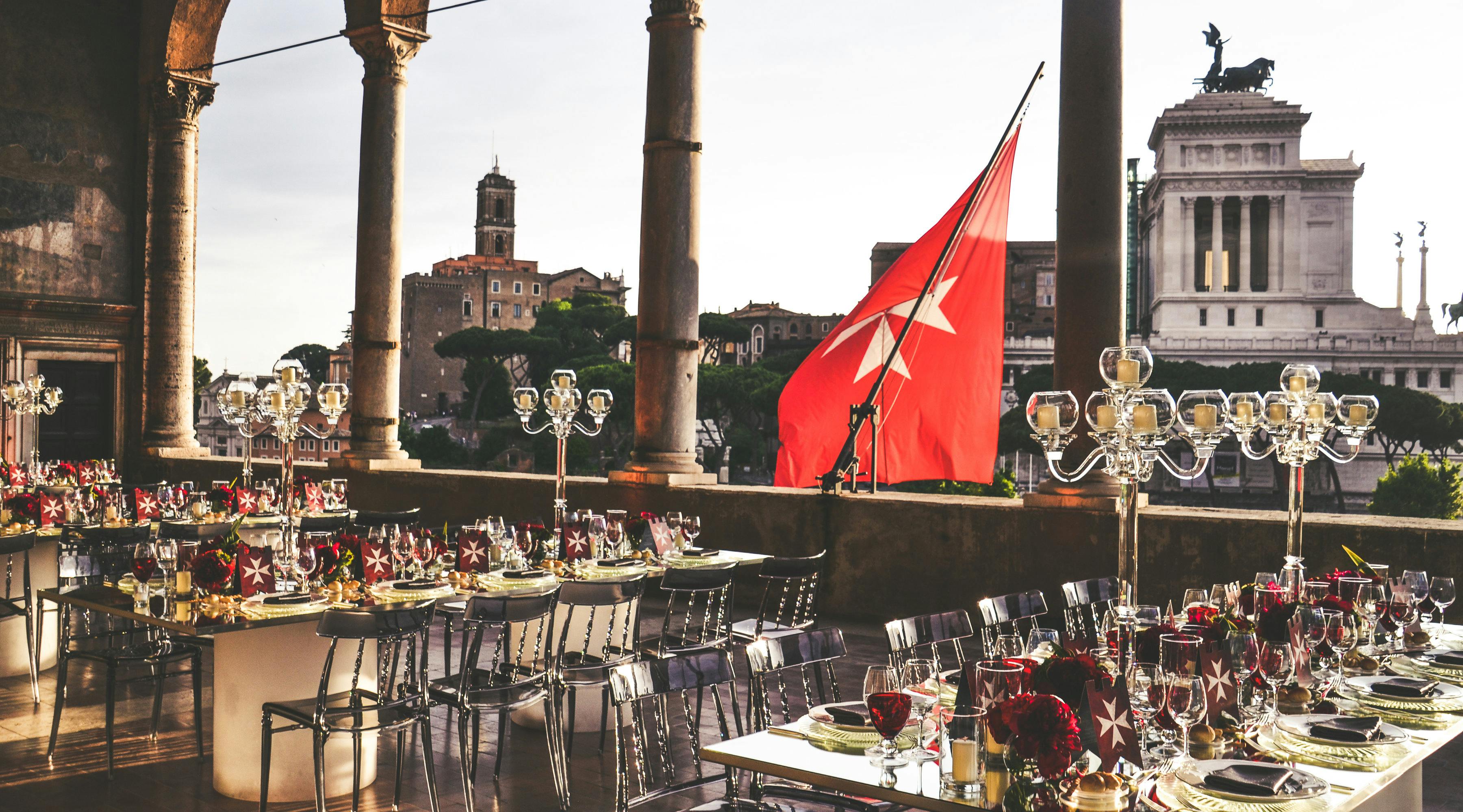 Cena di gala a Roma