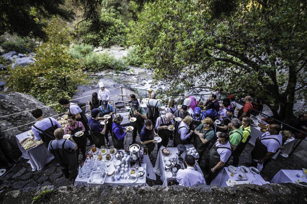 pranzo sul fiume