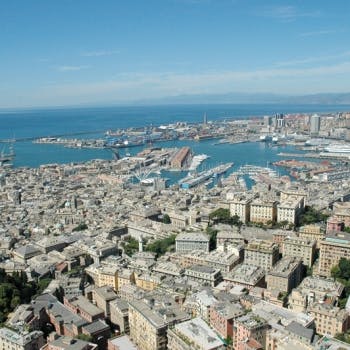 Genova vista dall'alto