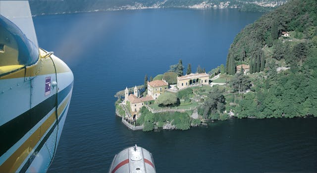 Seaplane activities, Lake Como