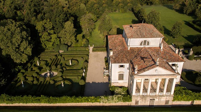 Villa in a large garden, Villa Molin, Padua