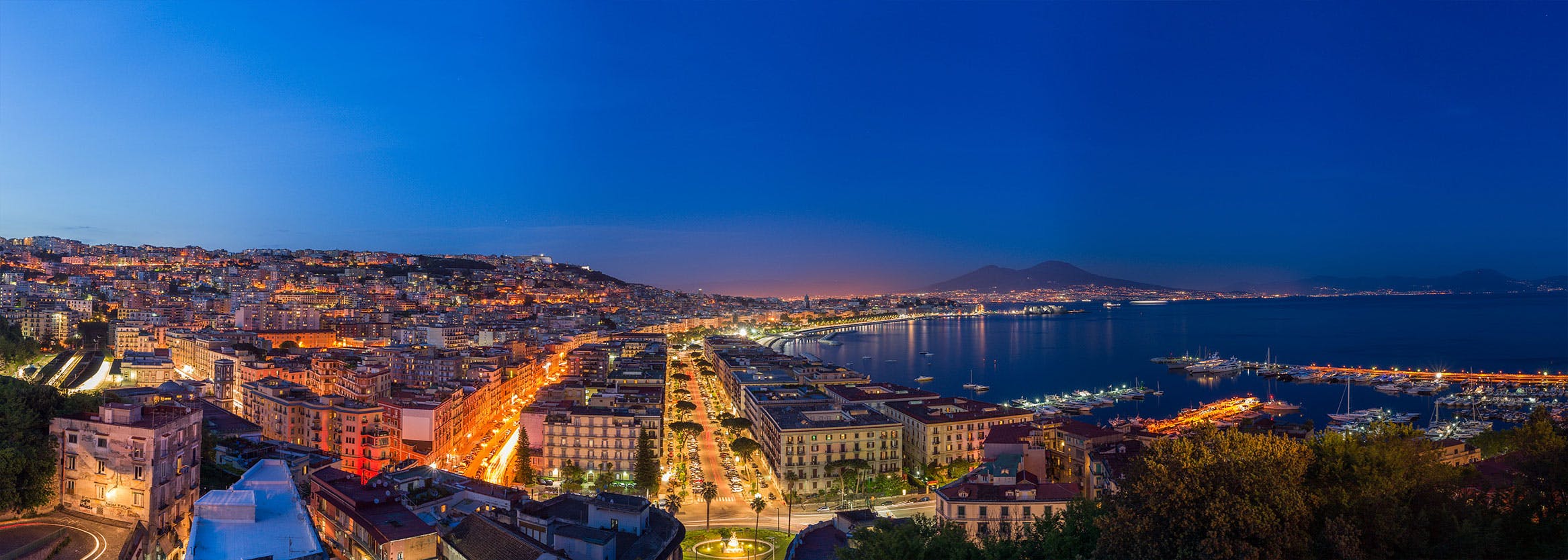 Vista del Vomero, Napoli