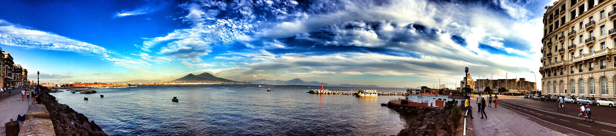 Sea promenade, Naples