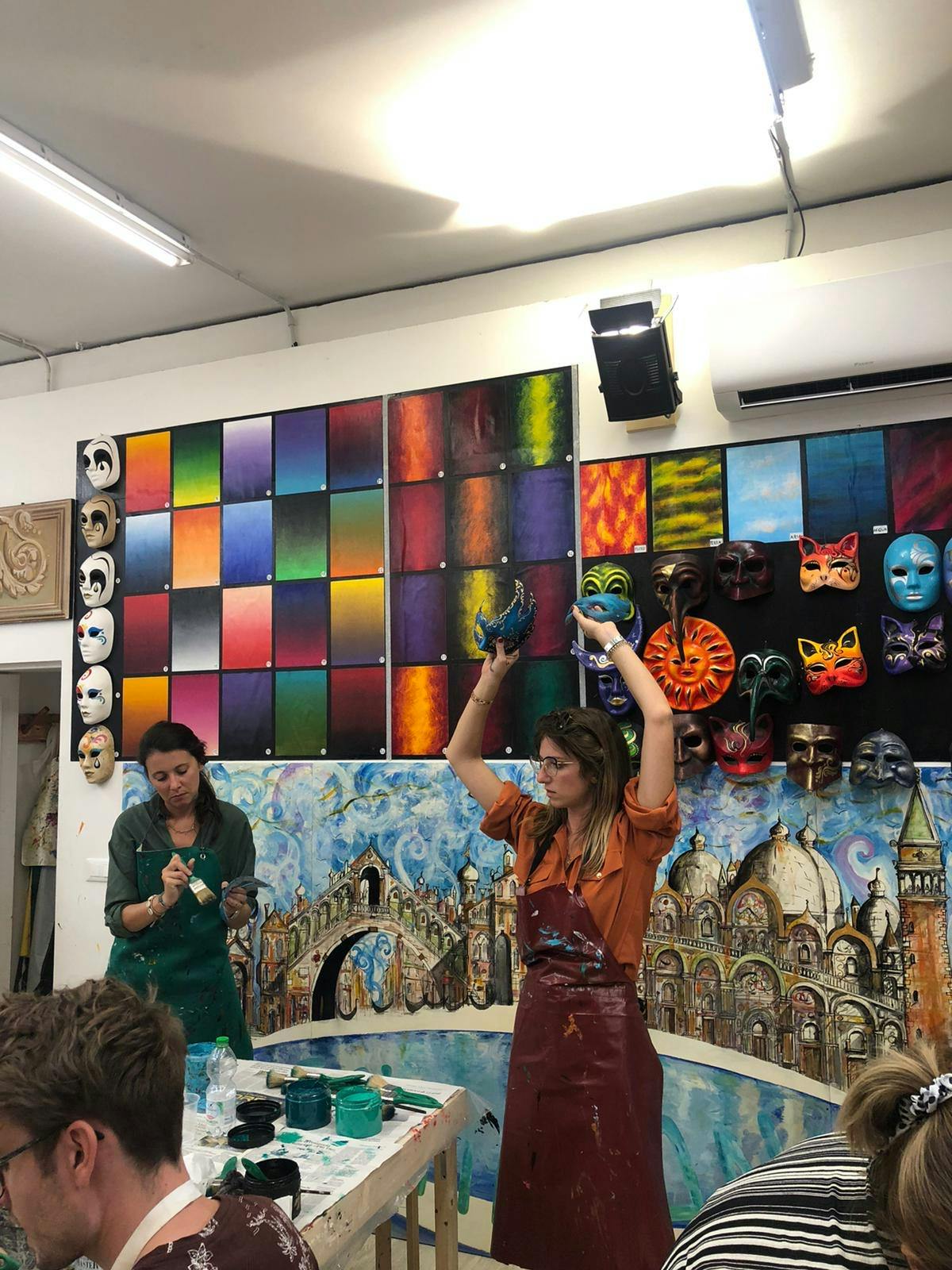laboratorio di pittura