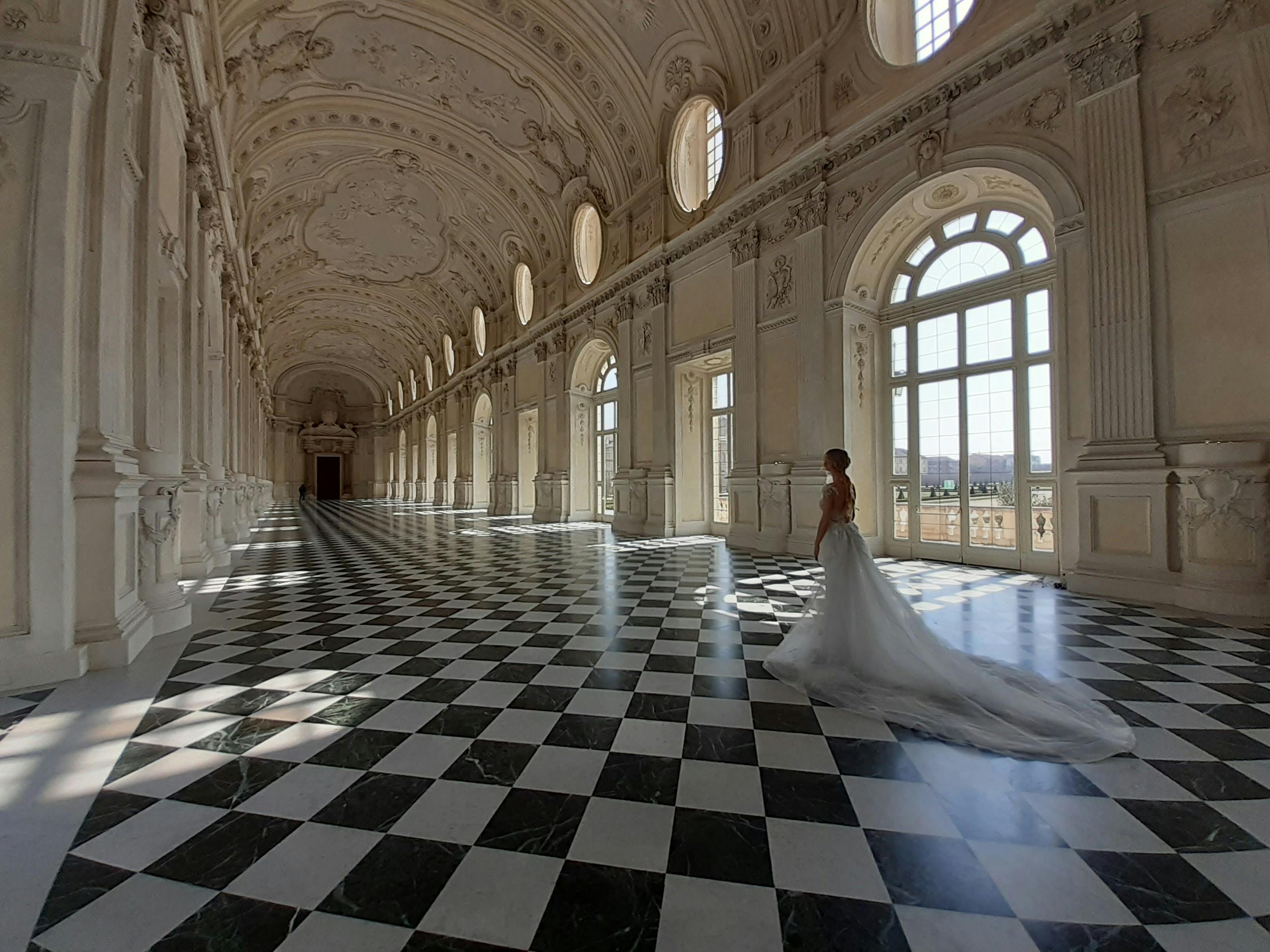 galleria con sposa