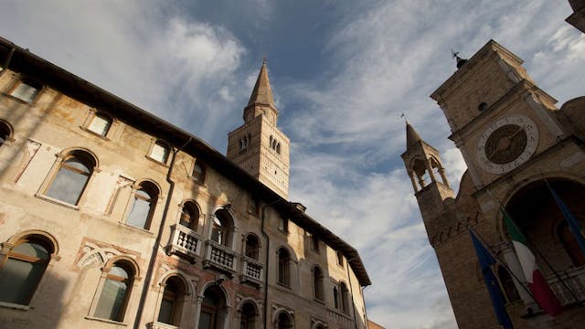 Vista di Pordenone, friiuli Venezia Giulia