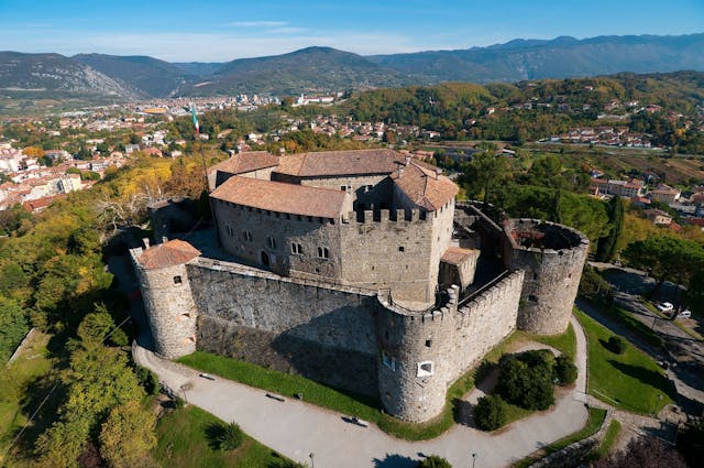 Top view of Gorizia