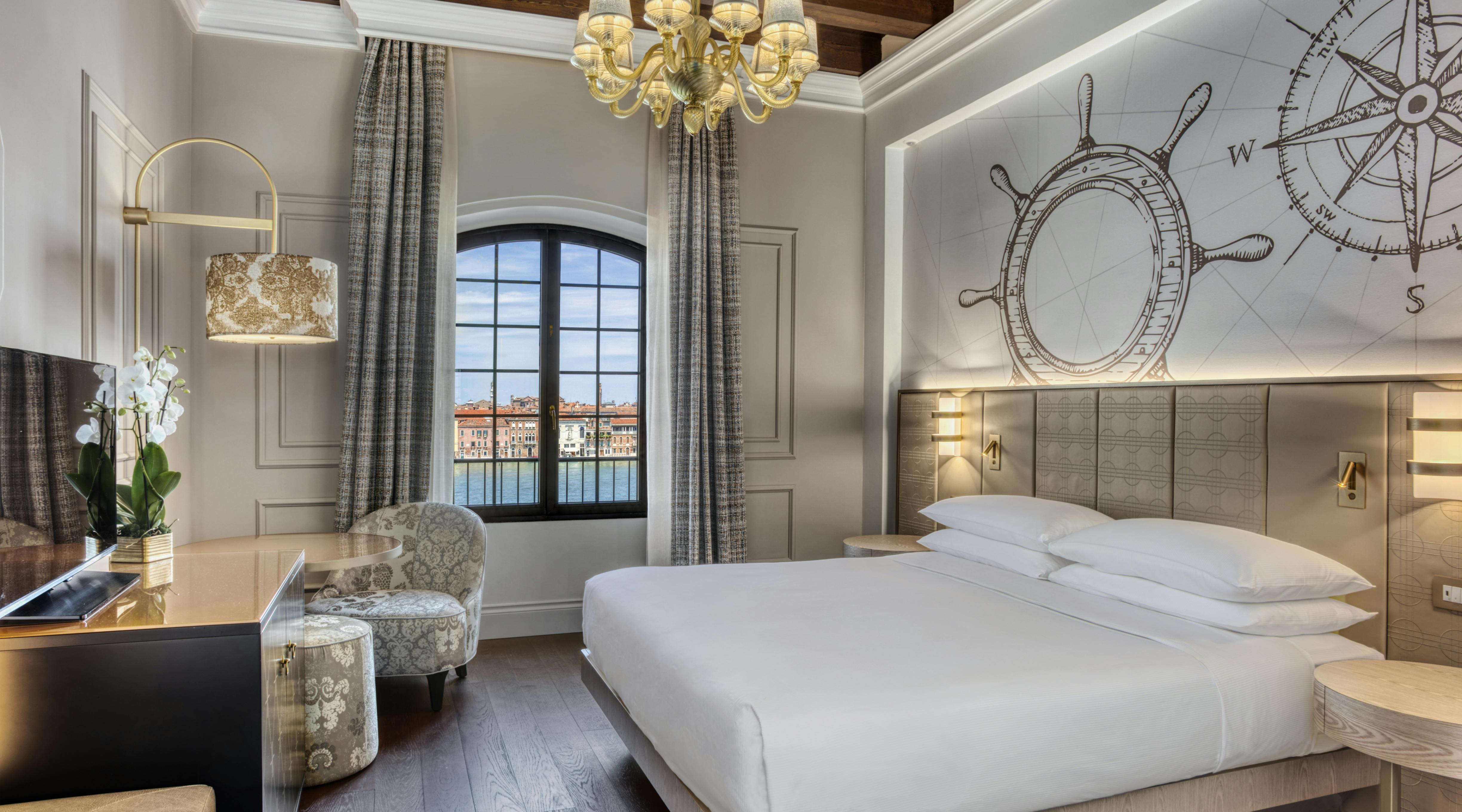 Suite-letto-top view-venezia
