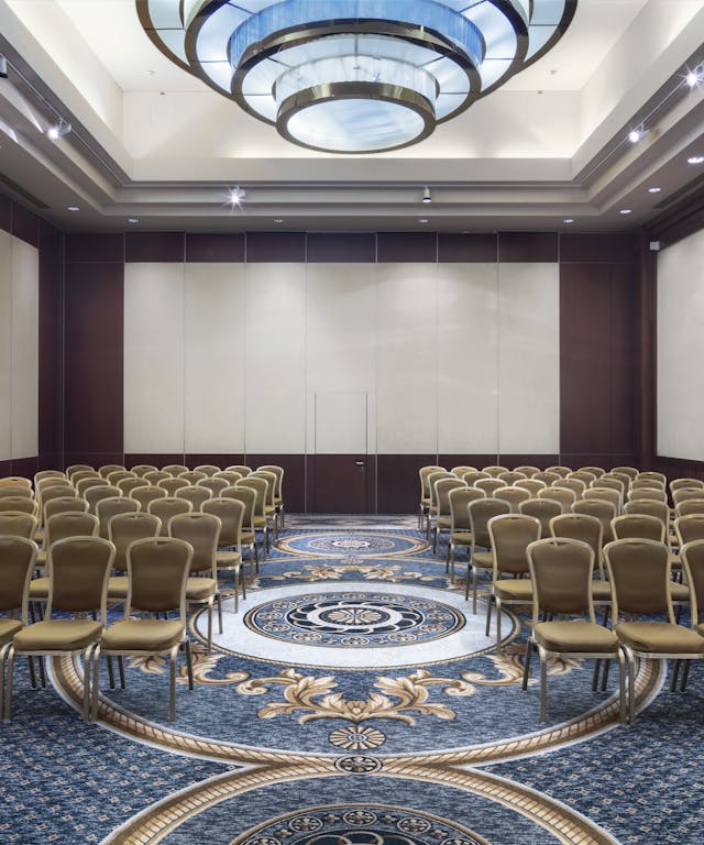 Meeting room-chairs-blue floor
