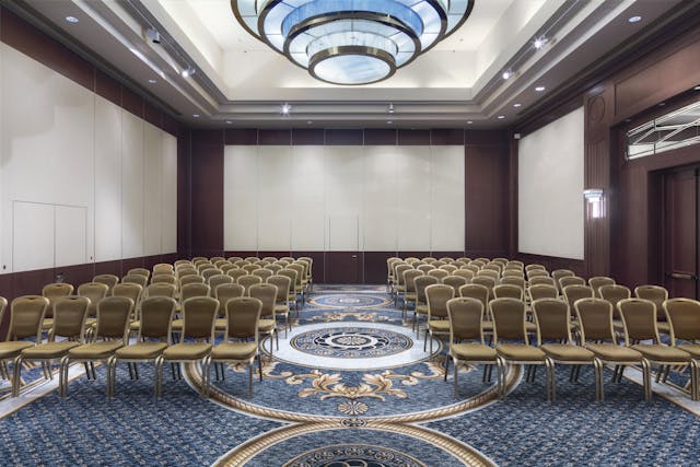 Meeting room-chairs-blue floor