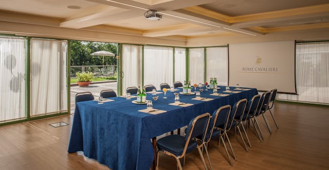 gazebo chiuso per meeting
