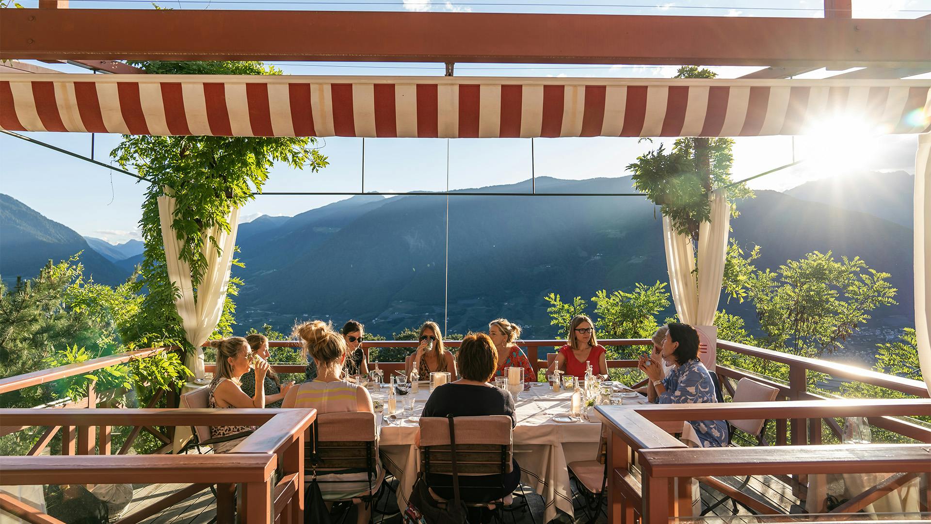 pranzo all'aperto