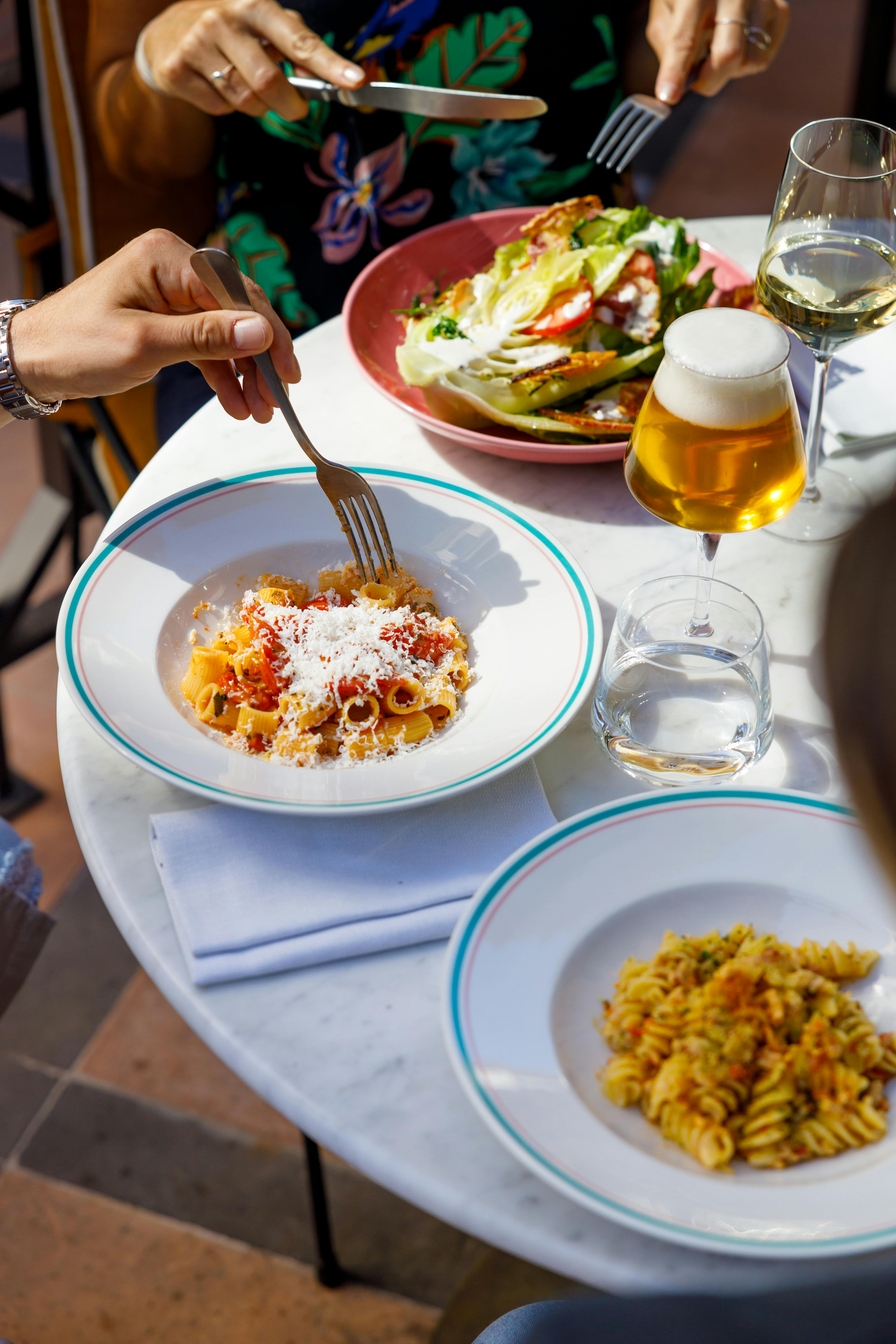 cibo su tavola
