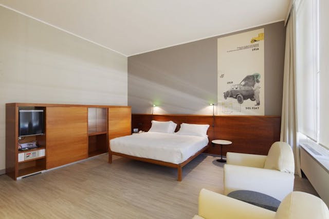 camera da letto legno