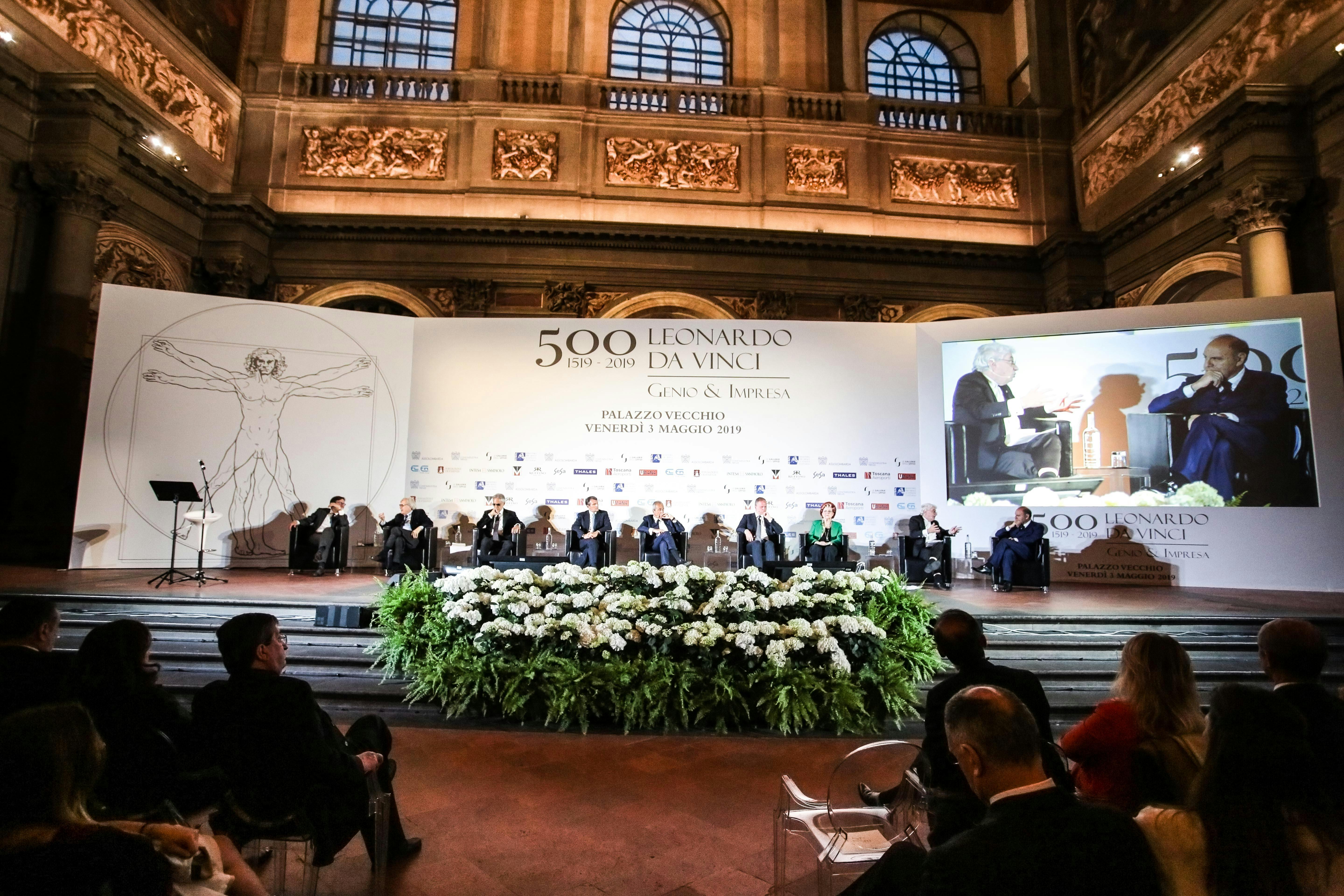 Meeting in the salone dei 500