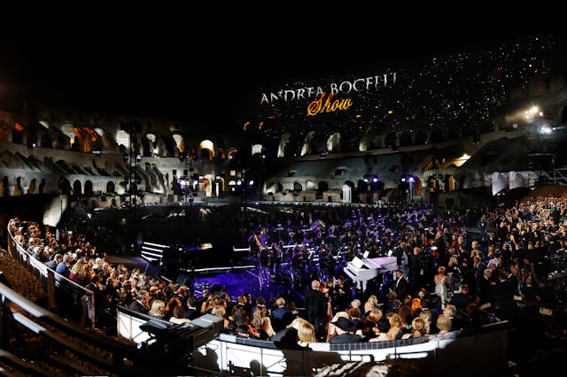 Celebrity fight night, Rome