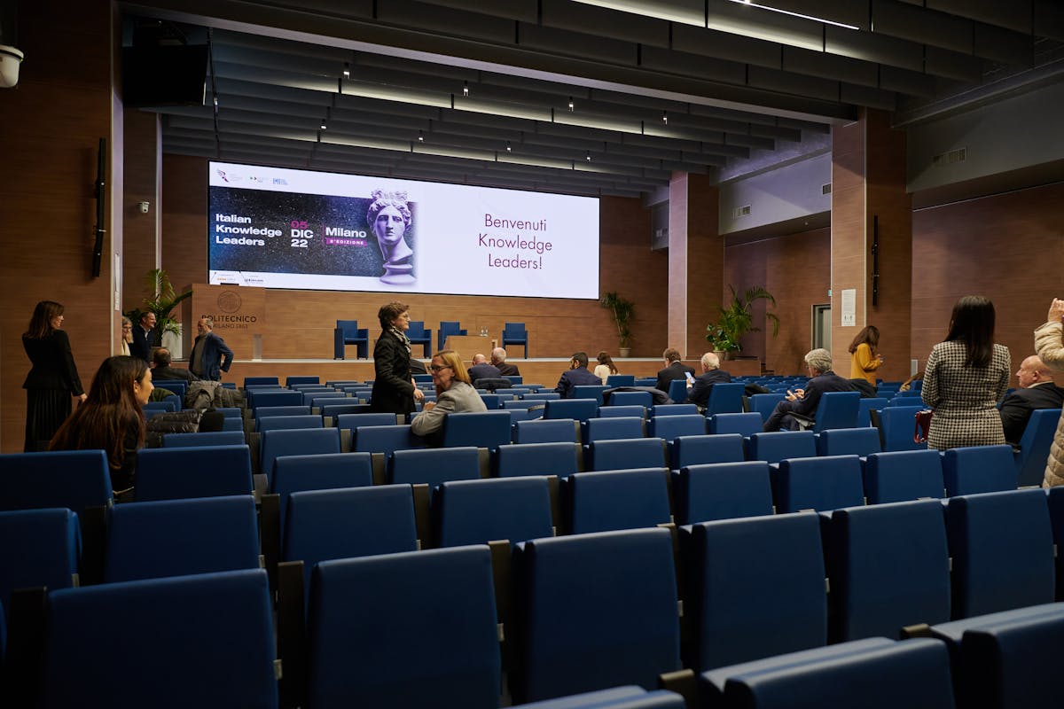 Italian Knowledge Leaders sala