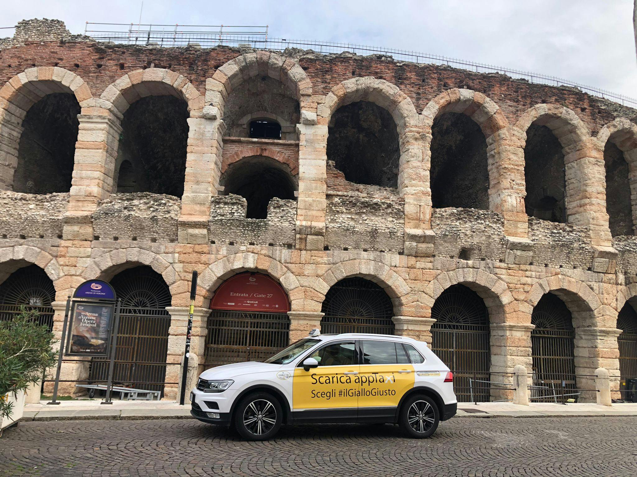 App taxi in Verona arena