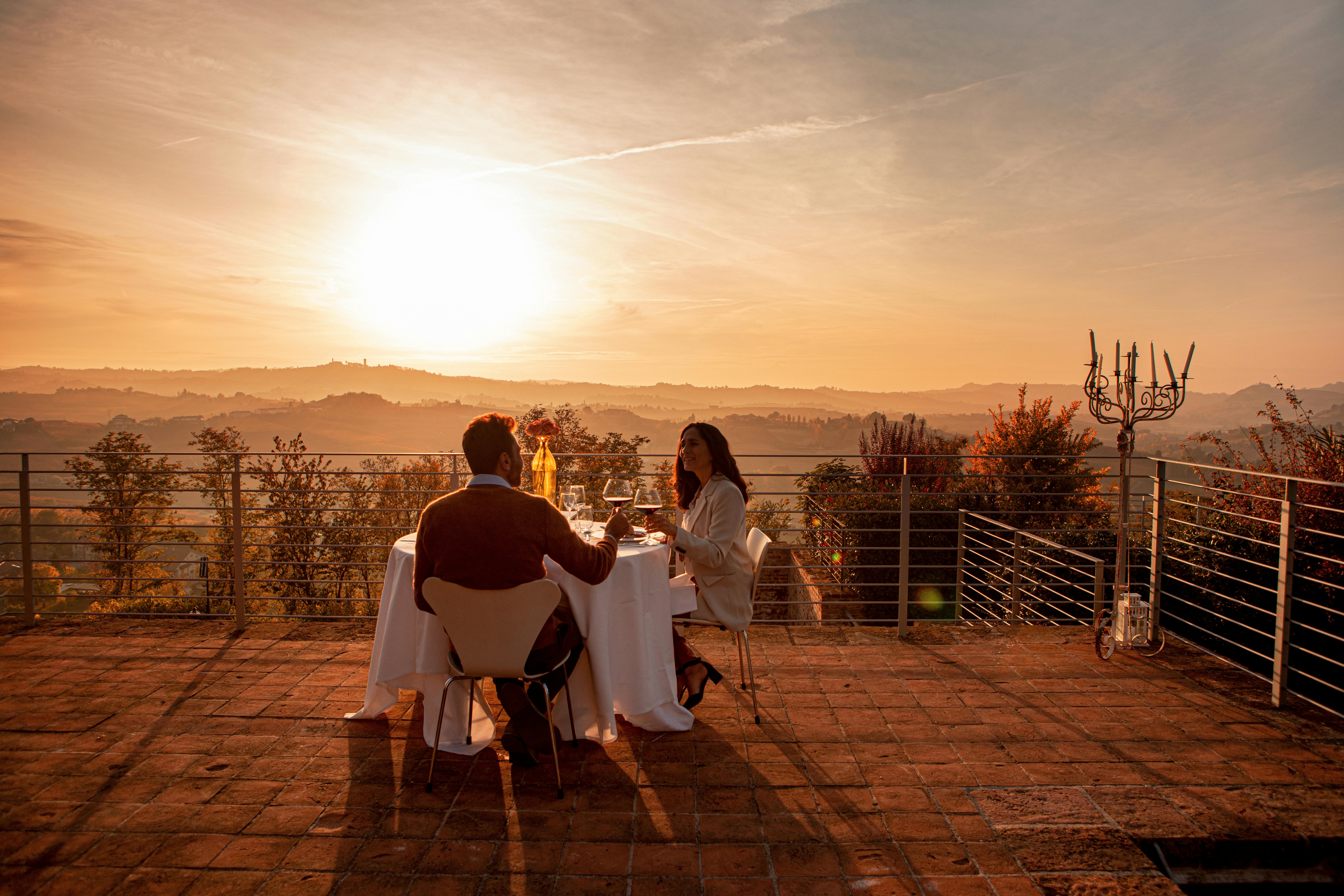 cena su terrazza