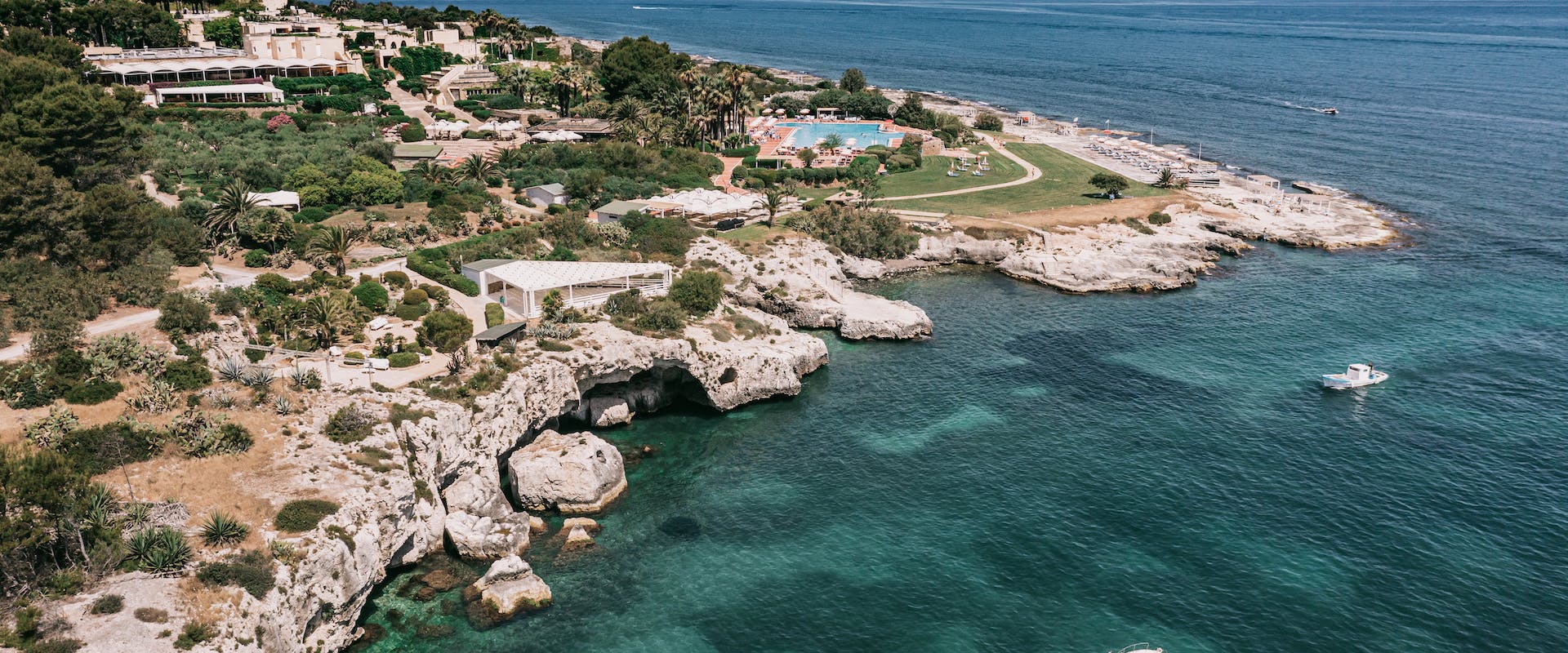 Mangia's mare e costa dall'alto