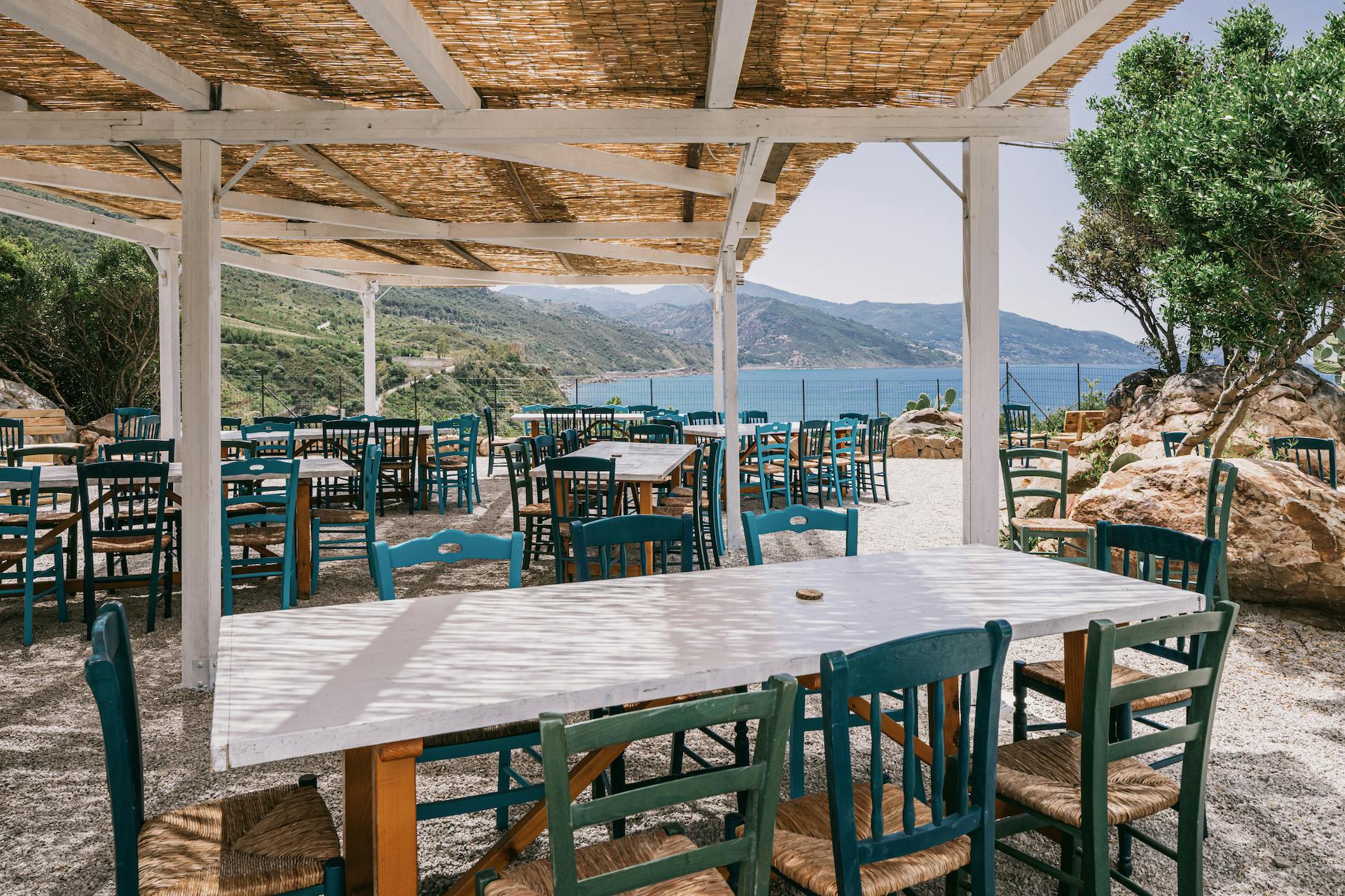 Sea view restaurant