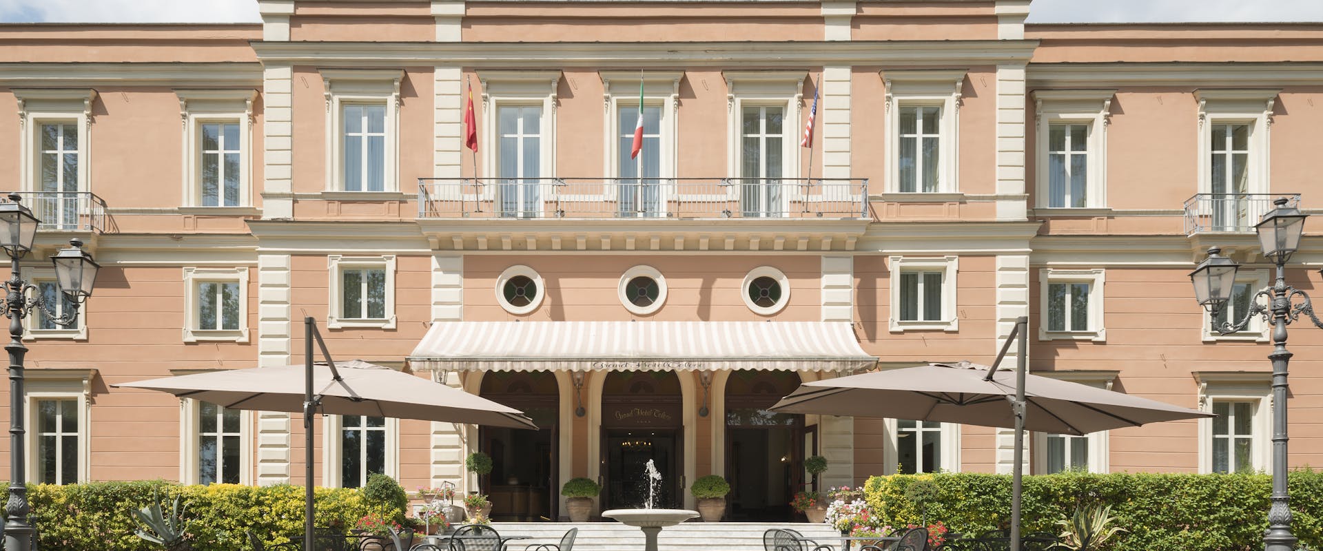 Grand Hotel Telese facciata esterna
