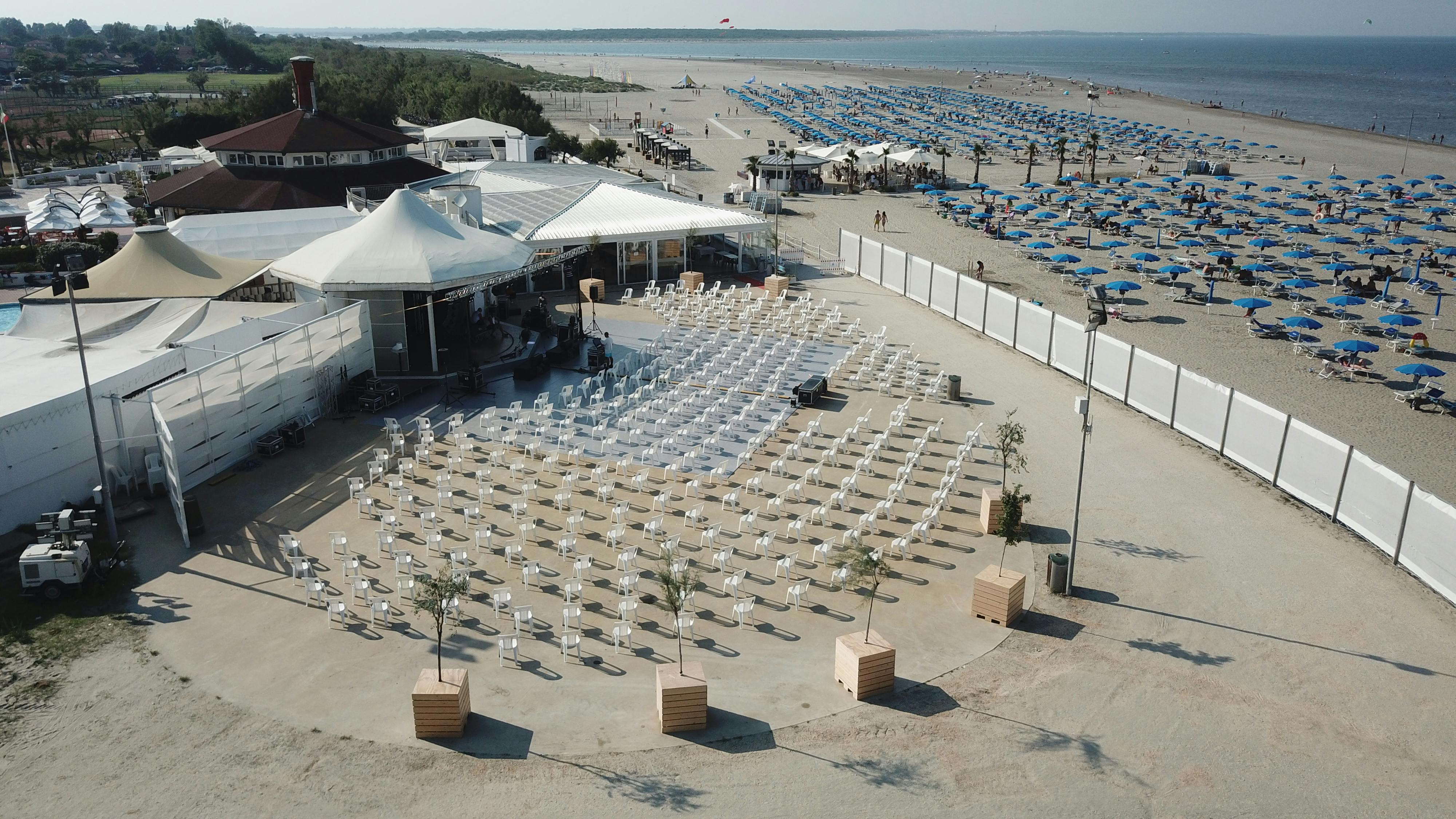 meeting on the beach