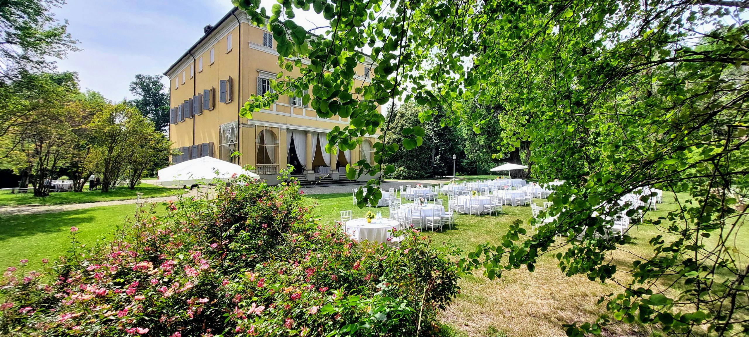 matrimonio in una villa privata