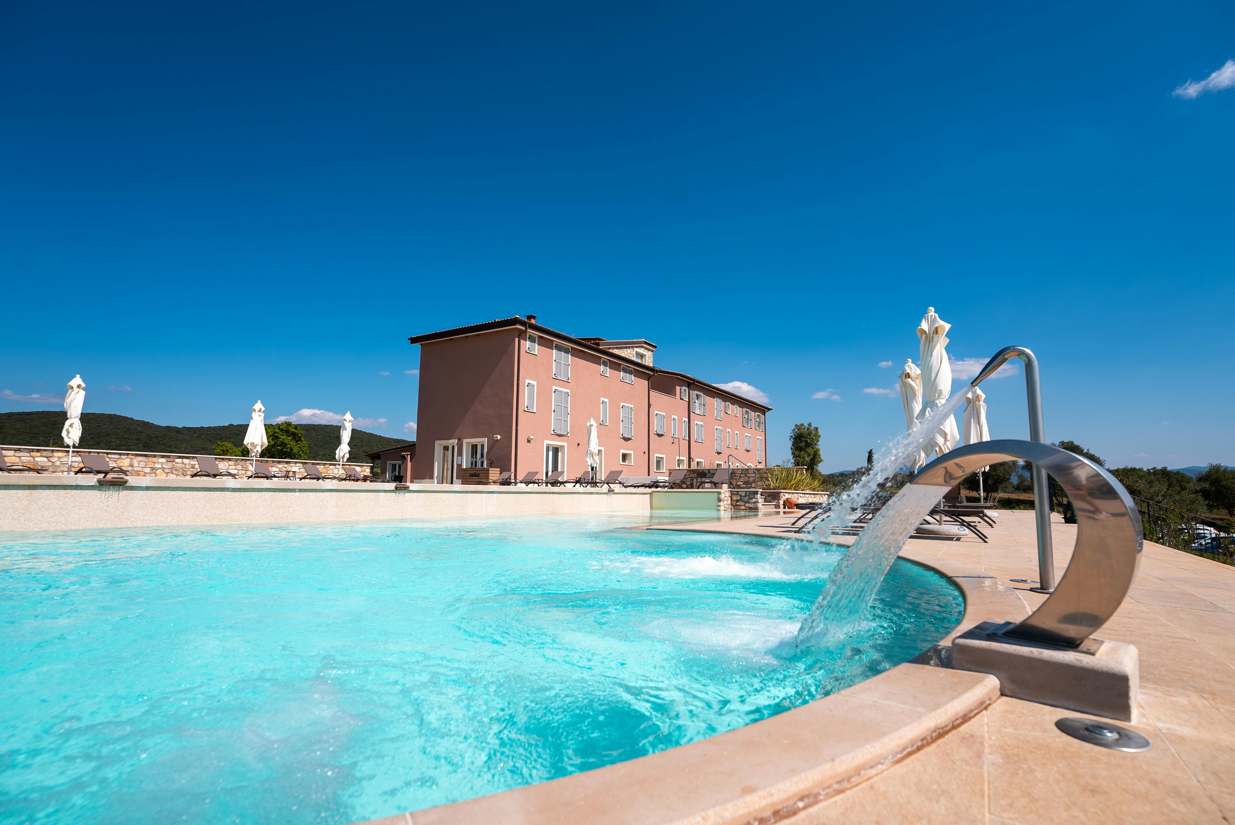 outdoor swimming pool