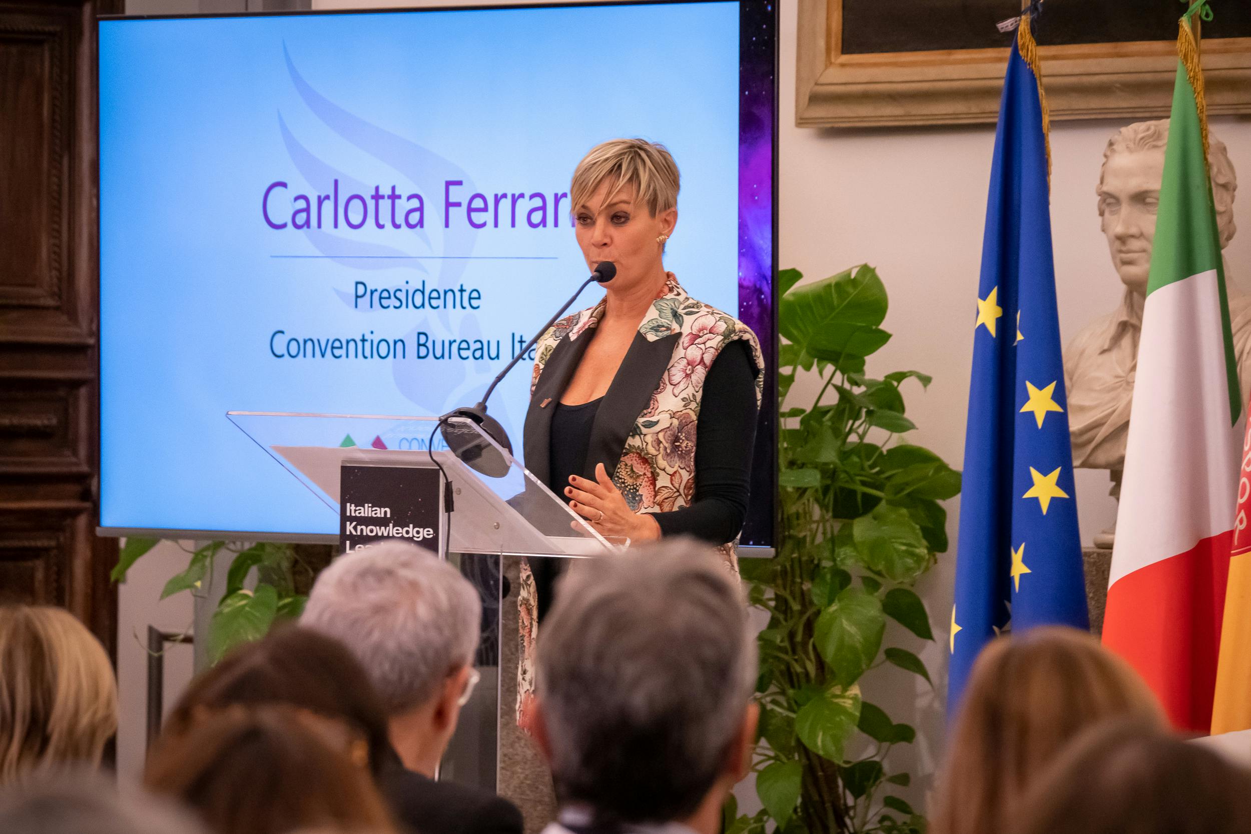 speech president of Convention Bureau Italia