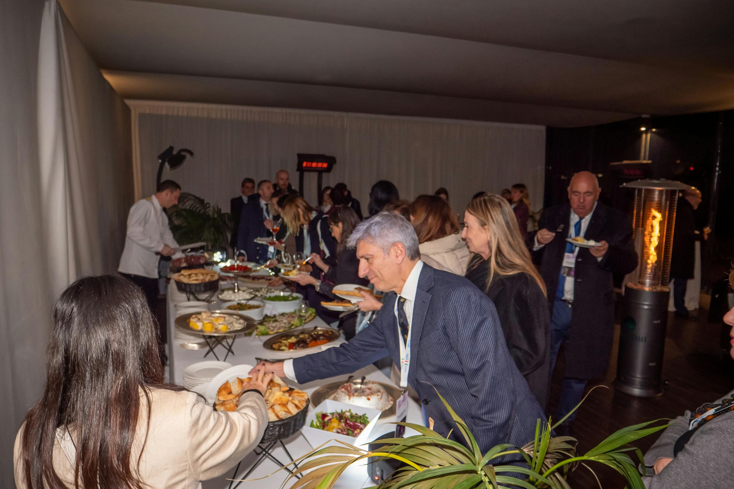 cena a buffet Convention Bureau Italia