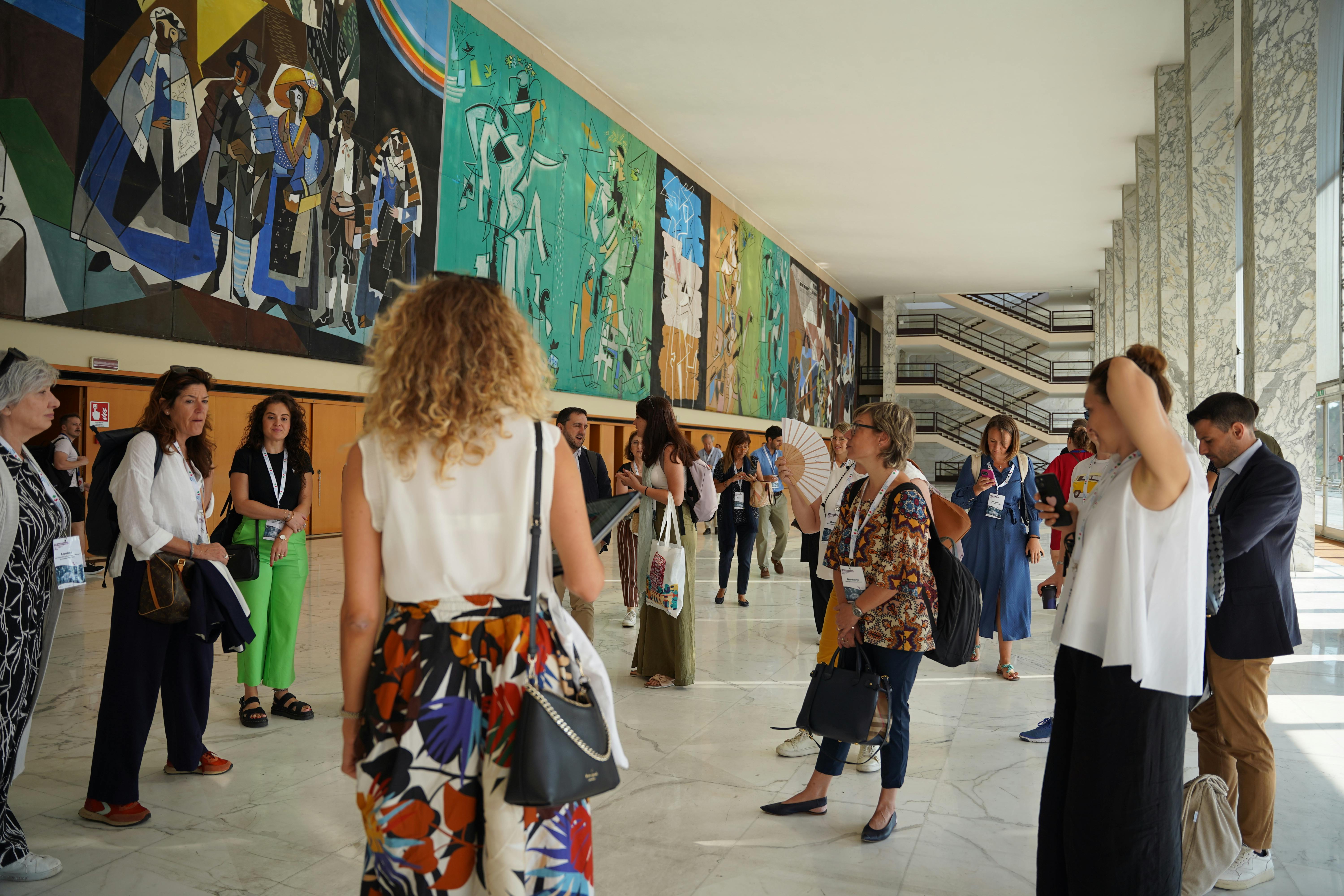 site visit Palazzo dei Congressi