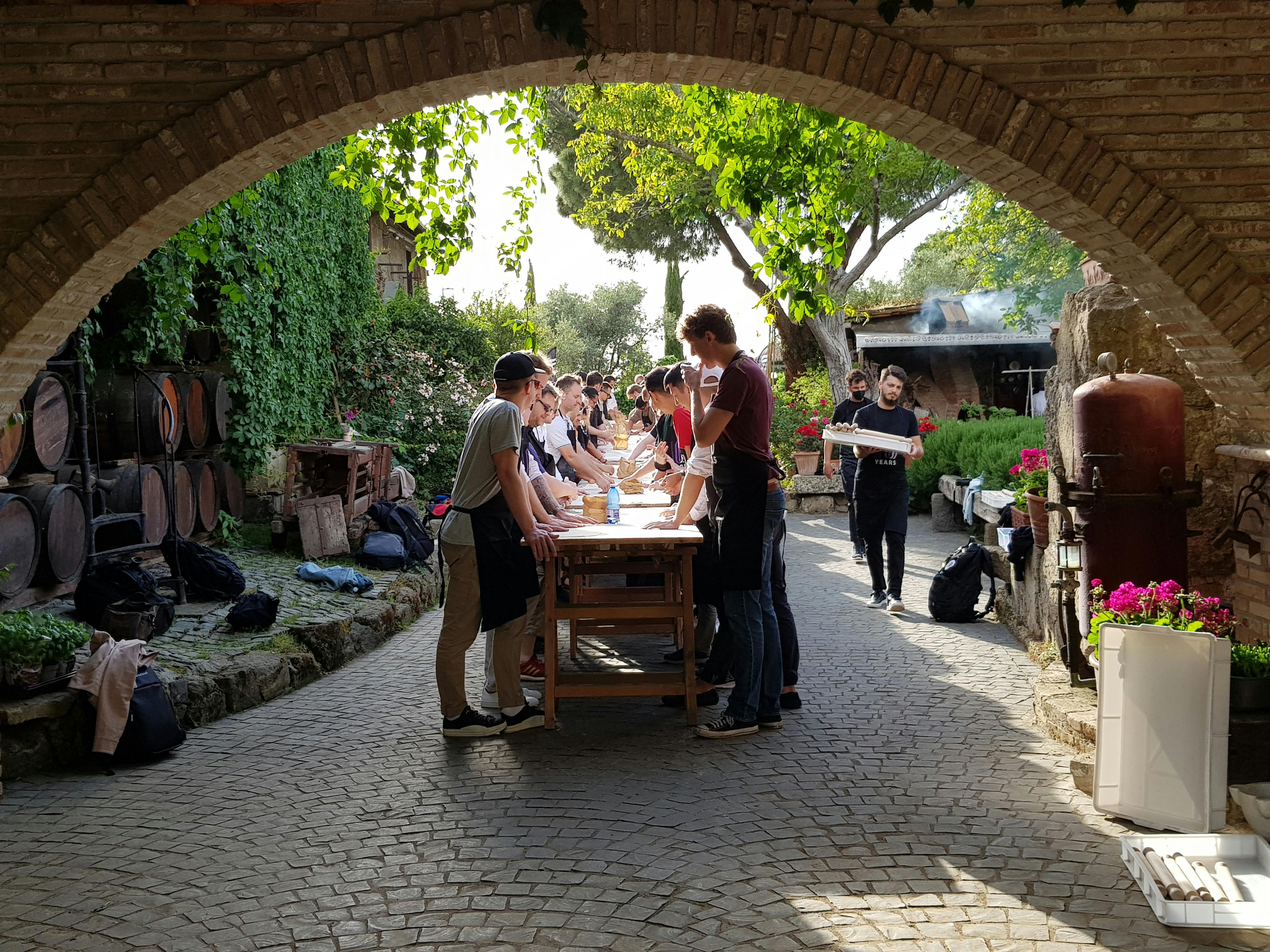 lezione di cucina