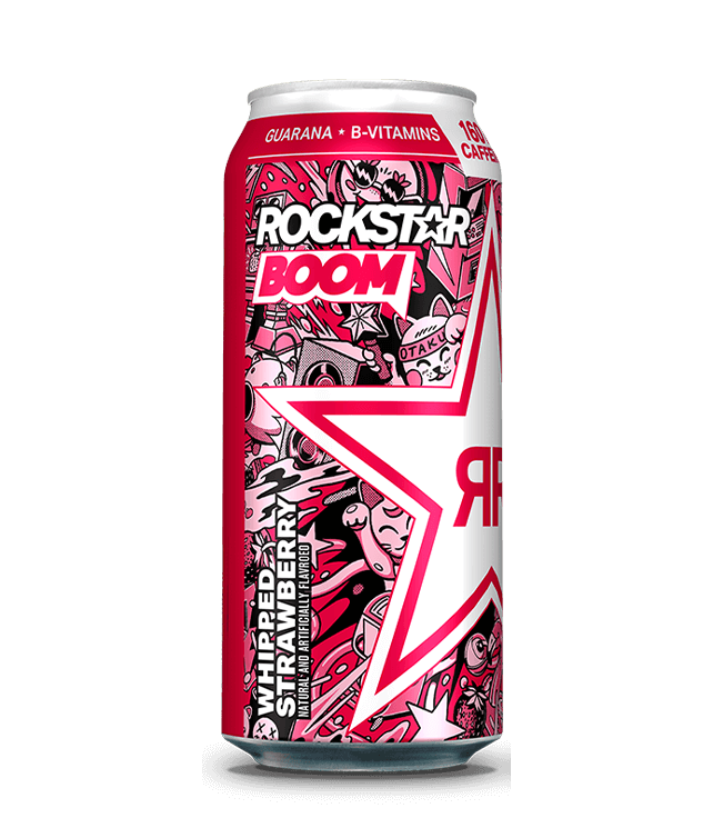 rockstar energy drink pink