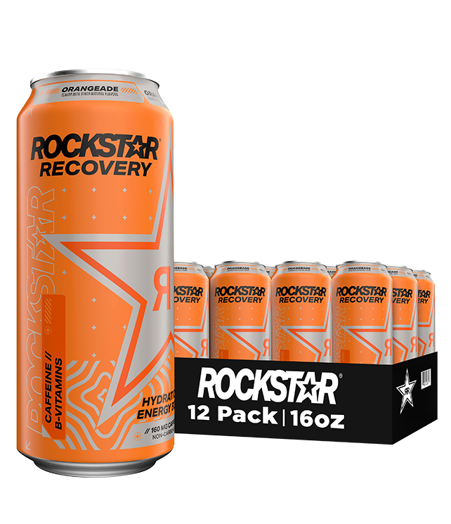 Rockstar Energy Drink, Original, 16oz Cans (12 Pack) (Packaging May Vary)