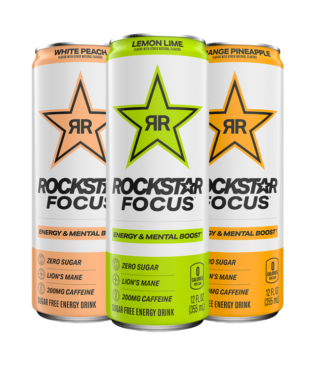 Rockstar Energy Drink - Focus Variety Pack